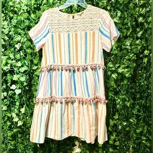 Oddy Boho Pom Tassle Deess